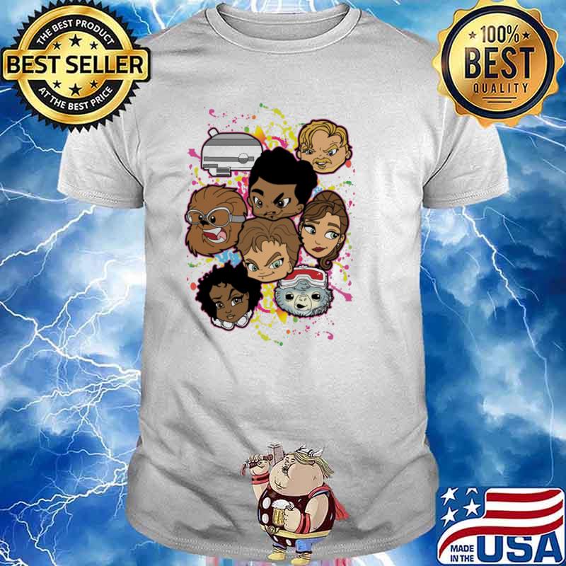 Solo heads chewbacca r2-d2 shirt