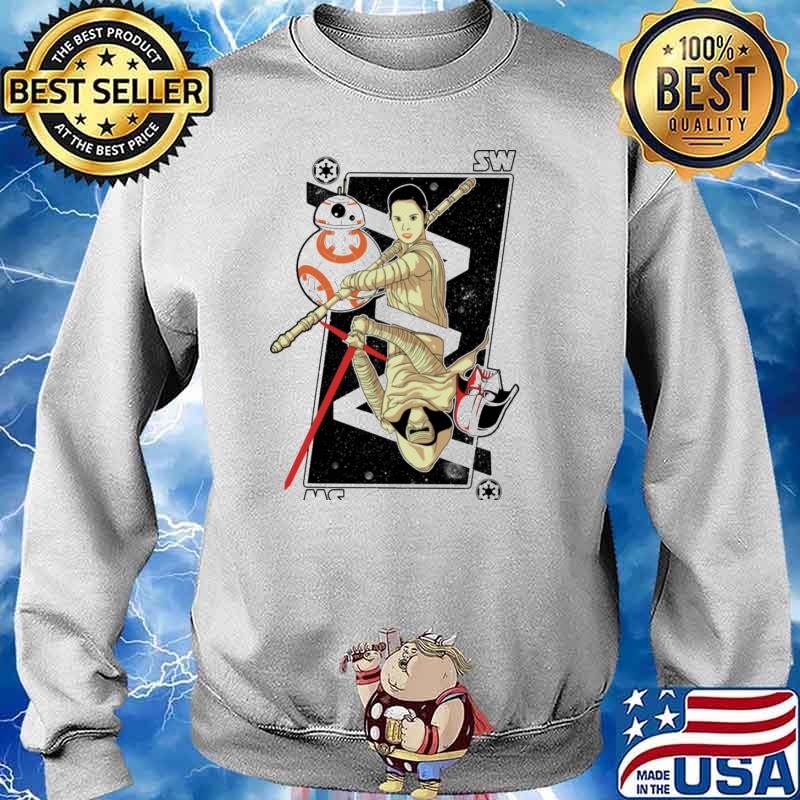 Star card bb-8 darth vader rey s Sweater