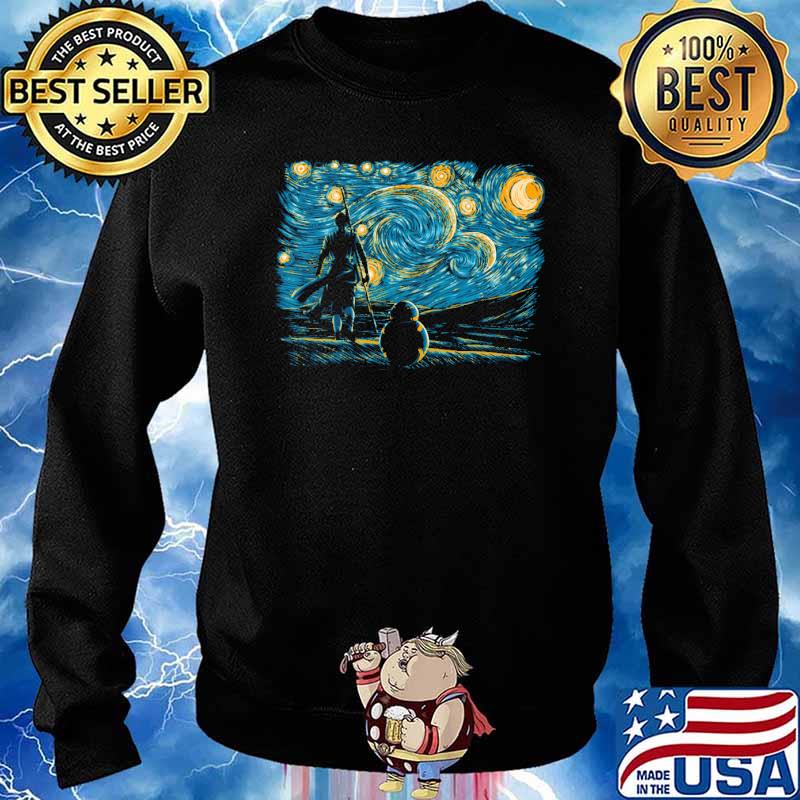 Starry Desert Vangoh Shirt Sweater