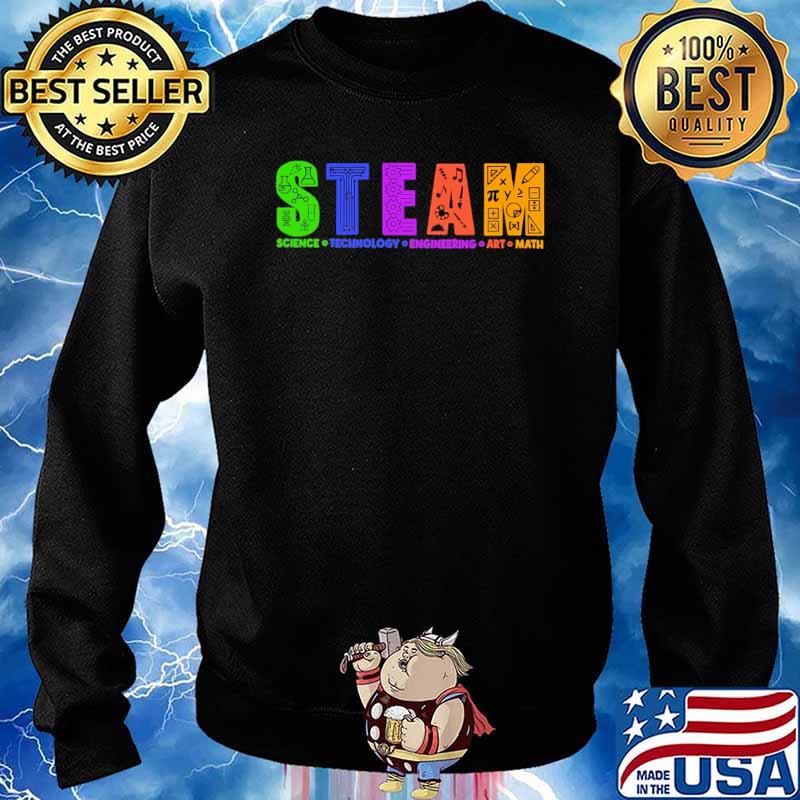 Steam science technology engineering art math s Sweater