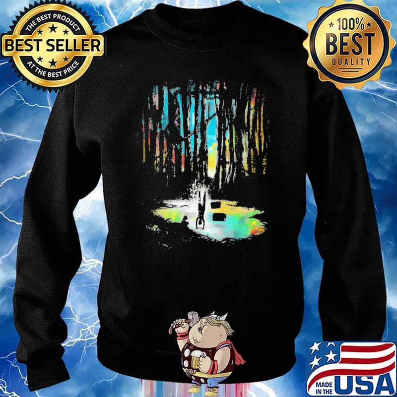 Sunset on dagobah art forest s Sweater