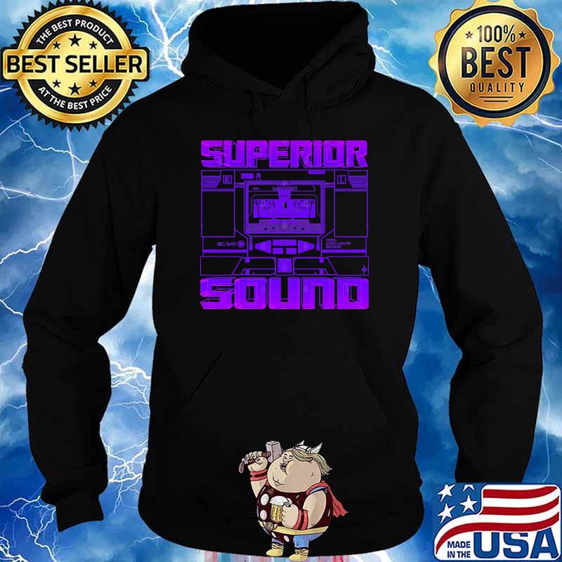 Superior Sound casset Shirt Hoodie