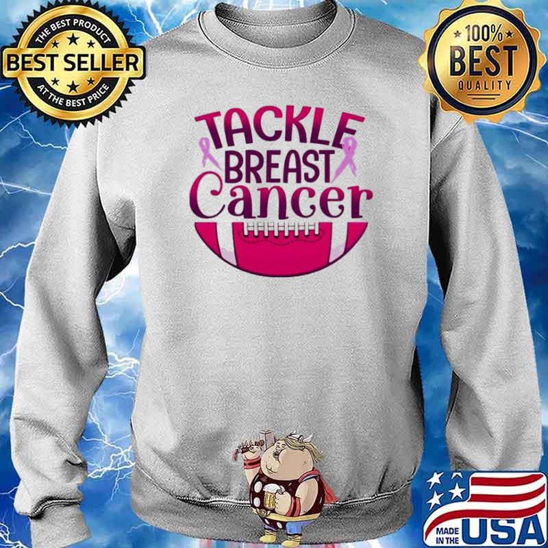 Tackle breast cancer pink ribbon s Sweater