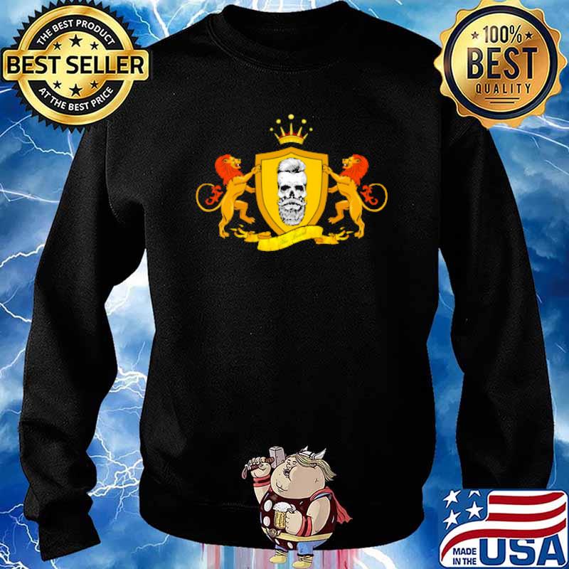 THE BEARD lion logo s Sweater