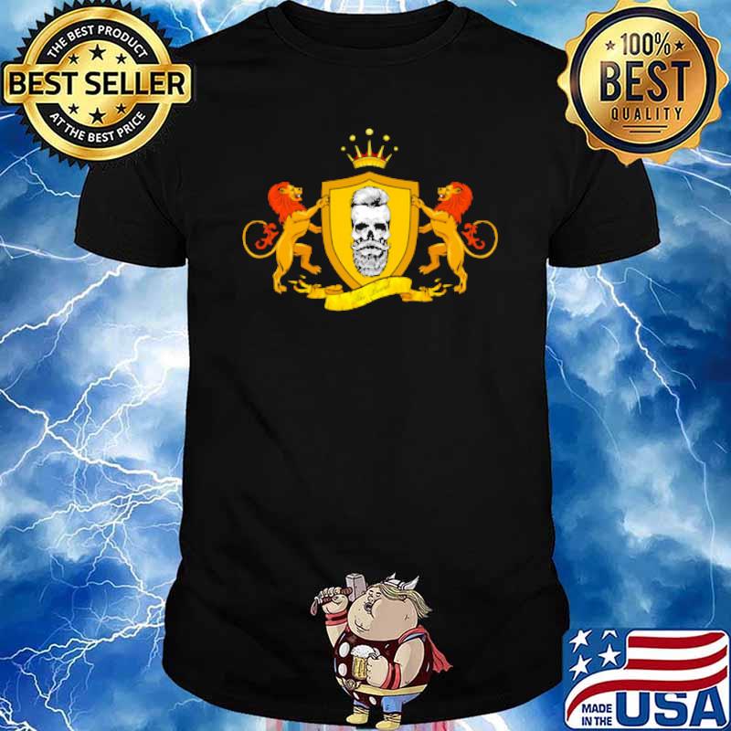 THE BEARD lion logo shirt