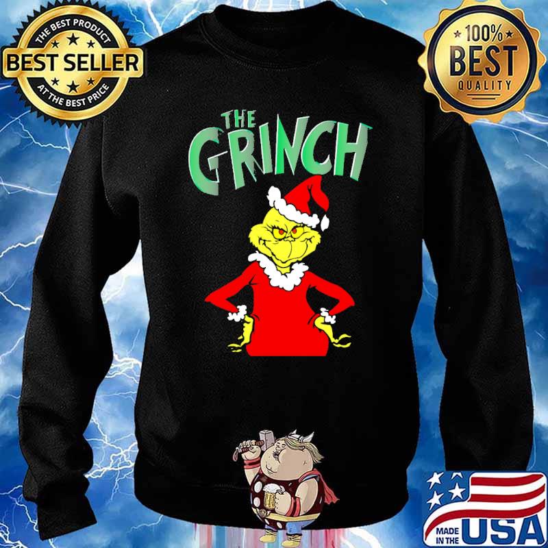 The grinch pijama santa clause christmas s Sweater