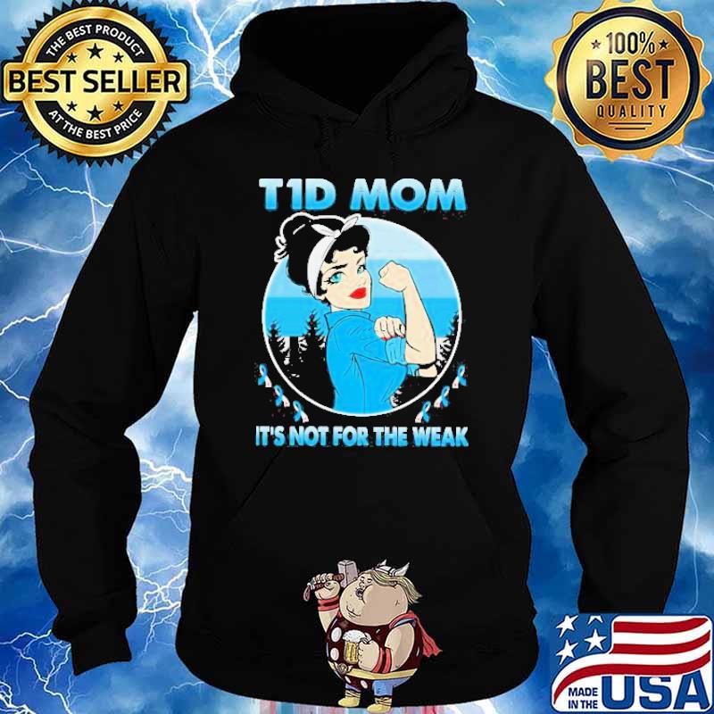 Tid Mom It’s Not For The Weak Strong Girl Vintage s Hoodie