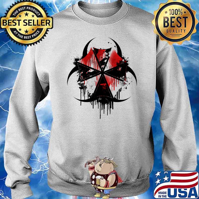 Umbrella Crop Shirt Sweater