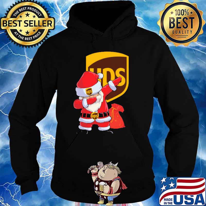 Ups logo with santa clause dabbing christmas s Hoodie