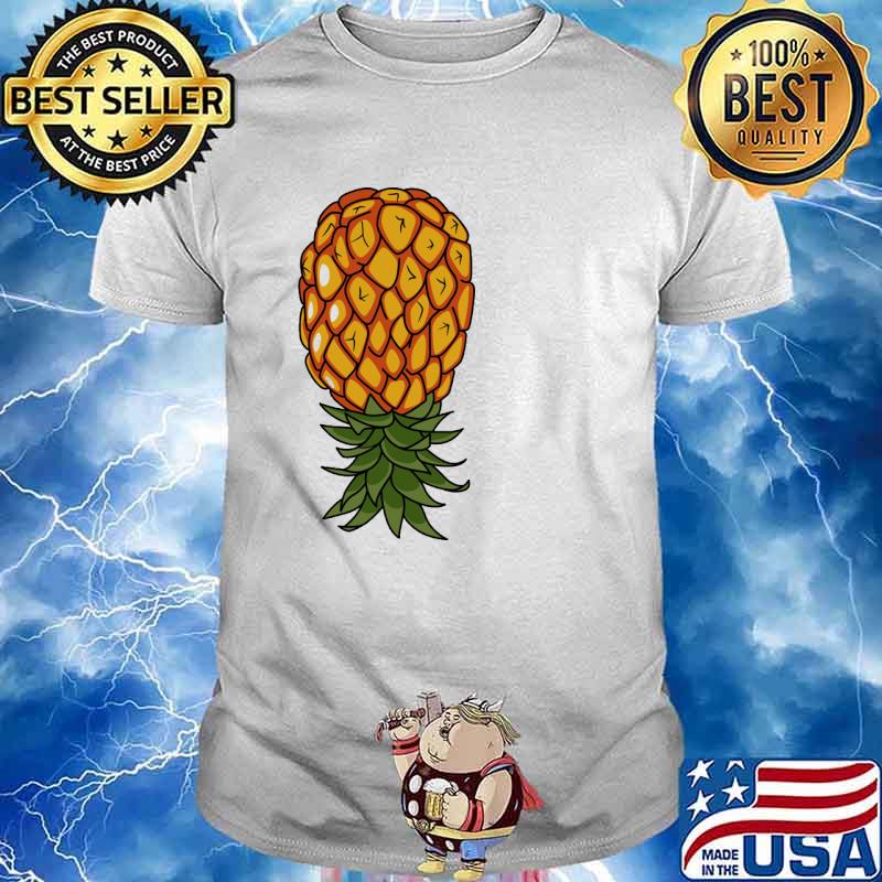 Upside down pineapple outlet shirt