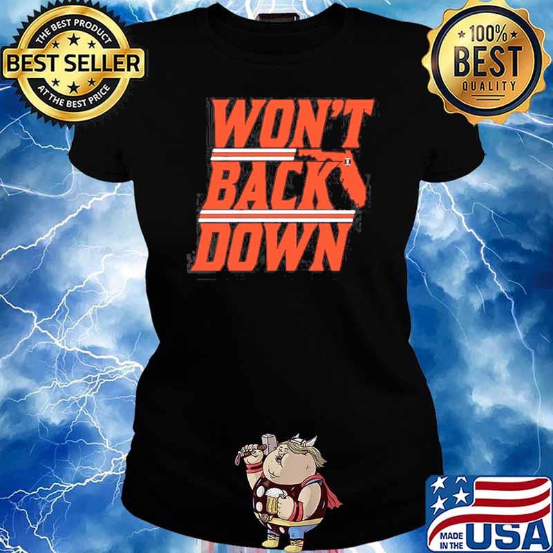 Won’t Back Down Varsity Football s Ladies tee