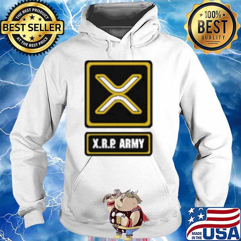 XRP ARMY Shirt Hoodie