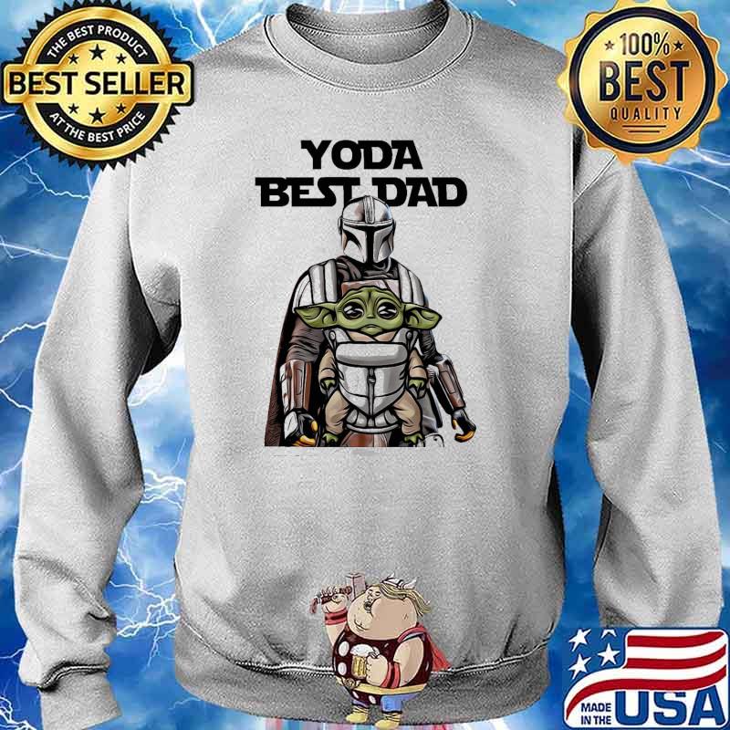 Yoda best dad and mandalorian star wars s Sweater