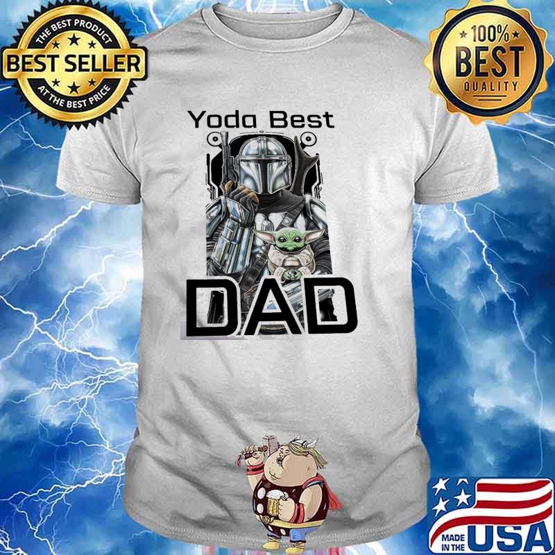 Yoda best dad the mandalorian star wars shirt