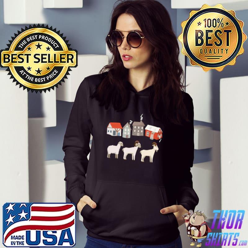 2020 The Year The Goats Took Over Llandudno Funny Farming T-s Hoodie