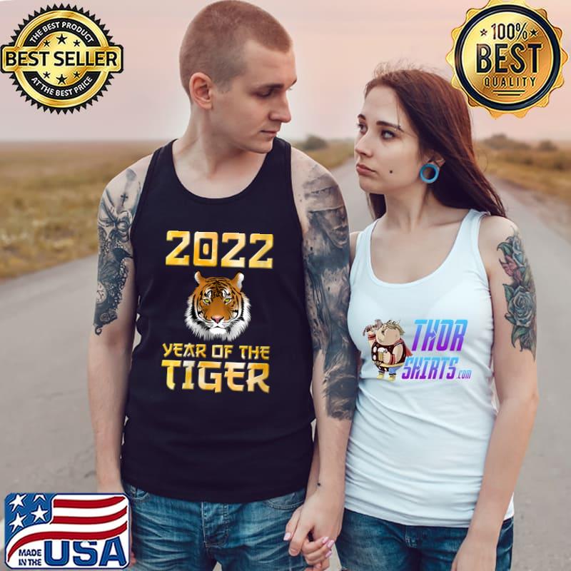 2022 Year Of The Tiger Chinese Zodiac Lunar New Year T-Shirt Tank Top