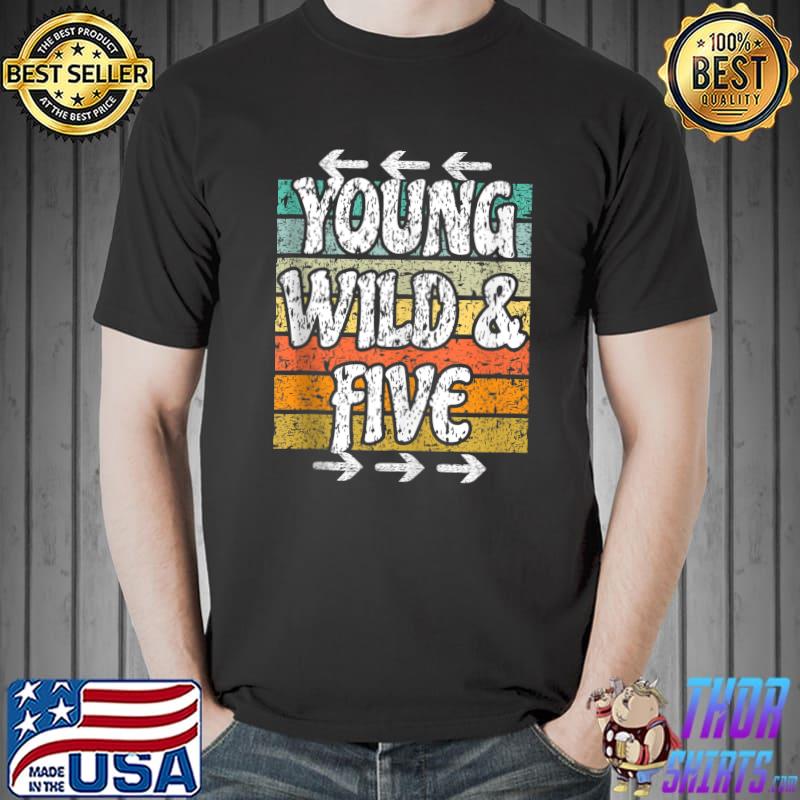 5th Birthday Girl Boy - I am already 5 T-shirt