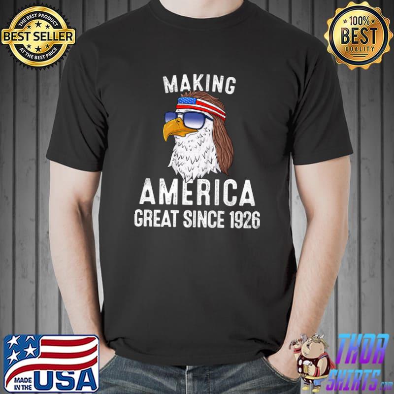 96th Birthday,Making America Great Since 1926 Premium T-Shirt Unisex