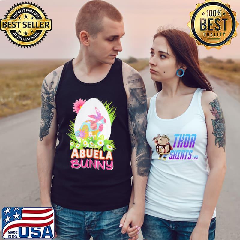 Abuela Bunny Cute Matching Family Rabbit Easter Egg Hunt s Tank Top