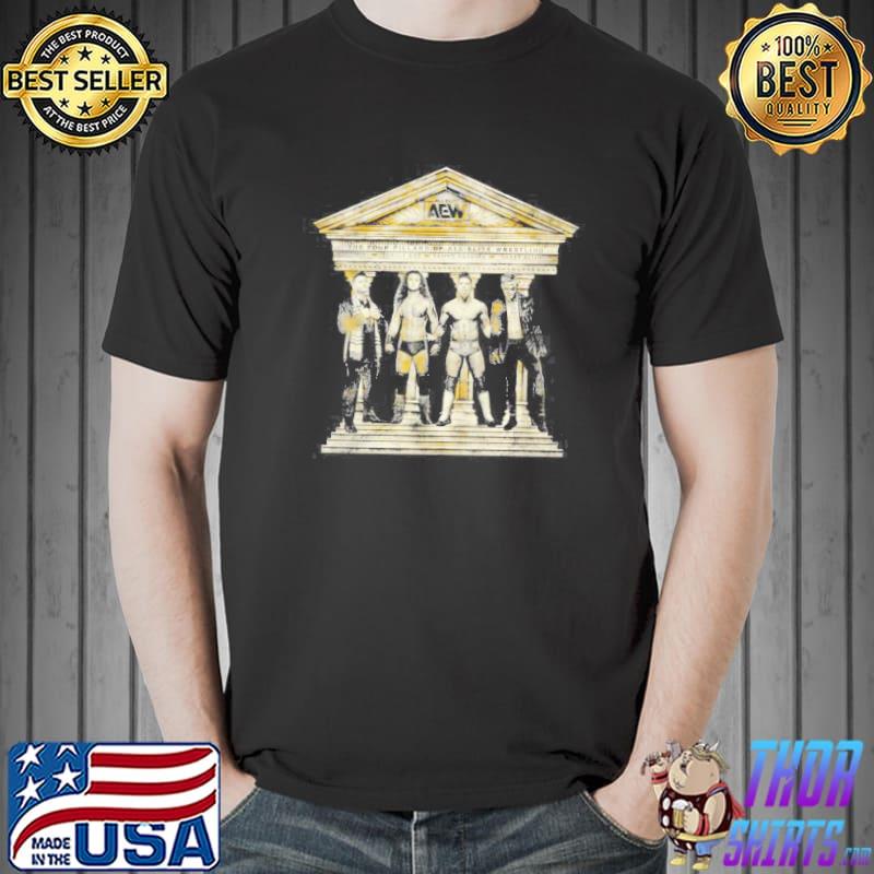 AEW The Four Pillars MJF Jungle Boy Sammy Guevara and Darby Allin shirt