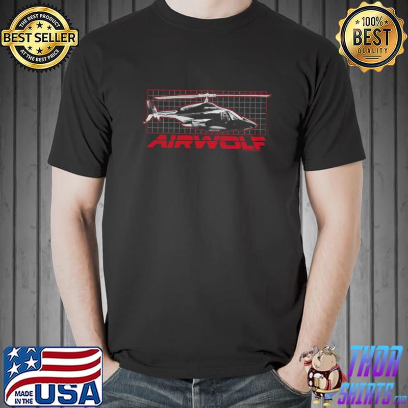 Airwolf Grid Brand A Transparent Shirt Unisex