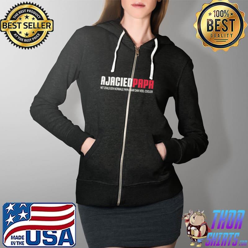 Ajaccied papa net zoals een normale papa maar dan veel cooler s Full Zip Hooded