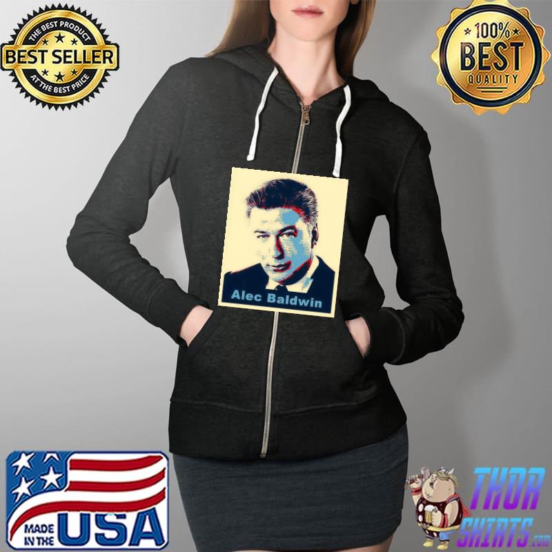 Alec Baldwin Actor Bob Smerecki Shirt Full Zip Hooded