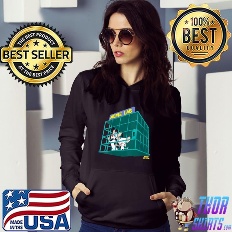 Animaniacs Pinky and the Brain Locked Up T-Shirt Hoodie
