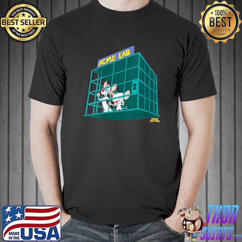 Animaniacs Pinky and the Brain Locked Up T-Shirt