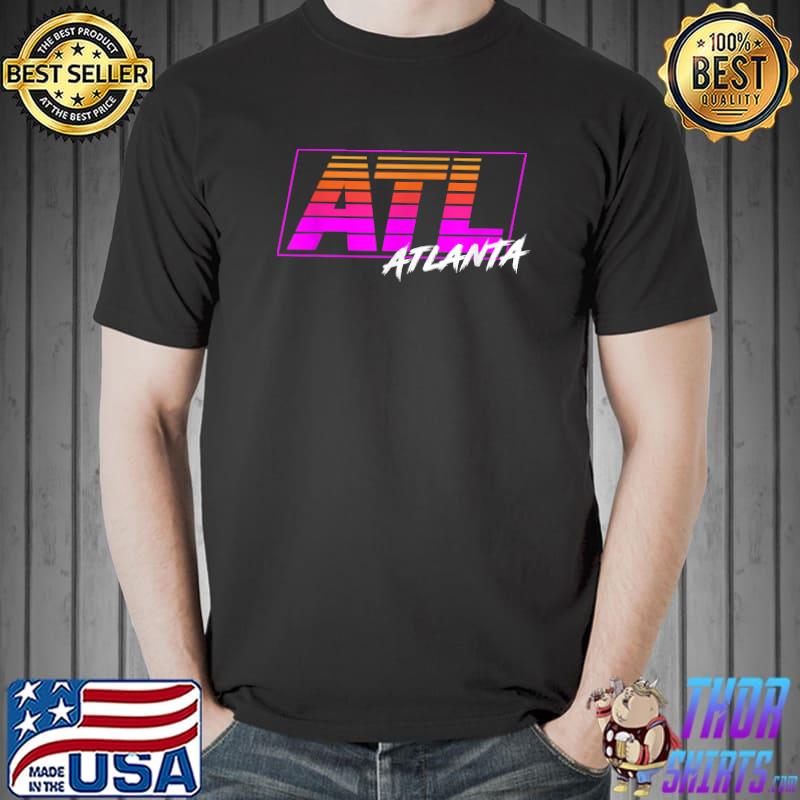  Atlanta Georgia ATL Long Sleeve T-Shirt : Sports & Outdoors