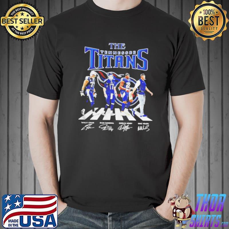 Awesome the Tennessee Titans abbey road signatures s Unisex