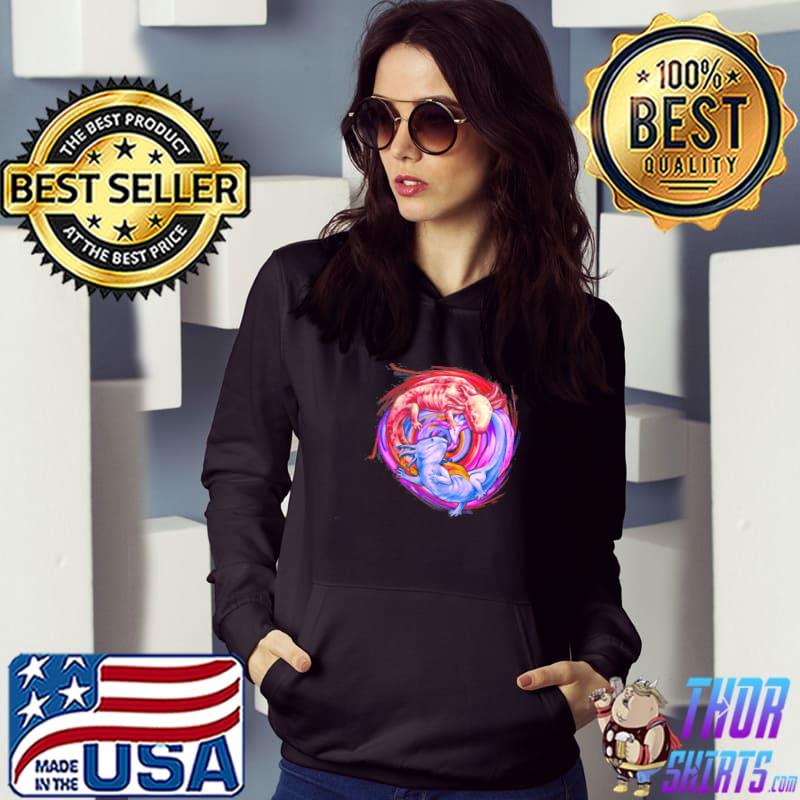 Axolotl Yin Yang s Hoodie