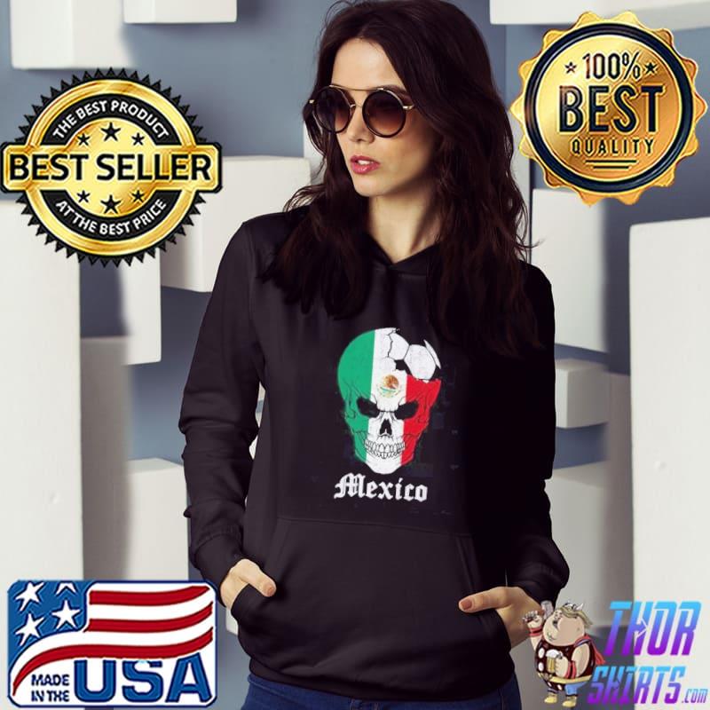 Backwoods Mexico Skull Flag Shirt Hoodie