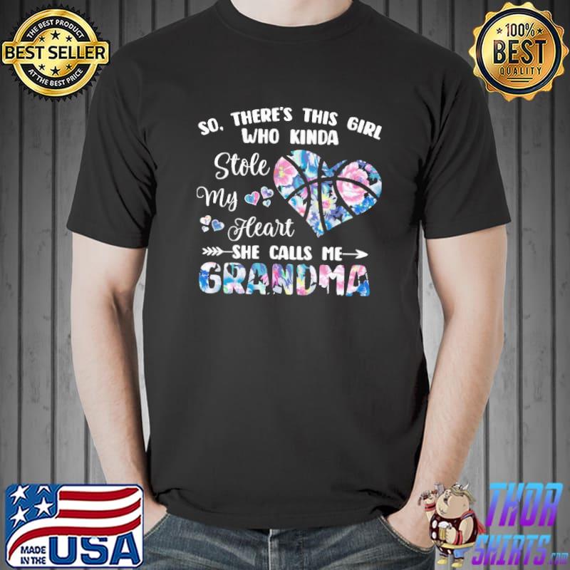 Basketball This Girl Who Kinda Stole My Heart shirt