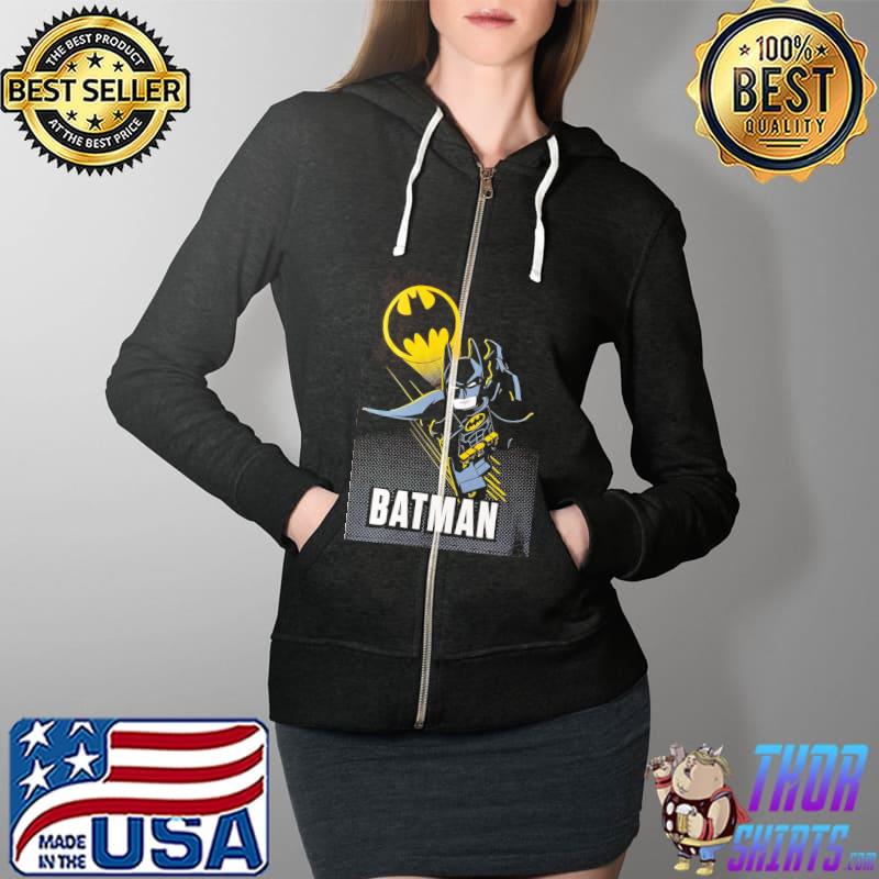 Batman Comic Book Shirt Full Zip Hooded