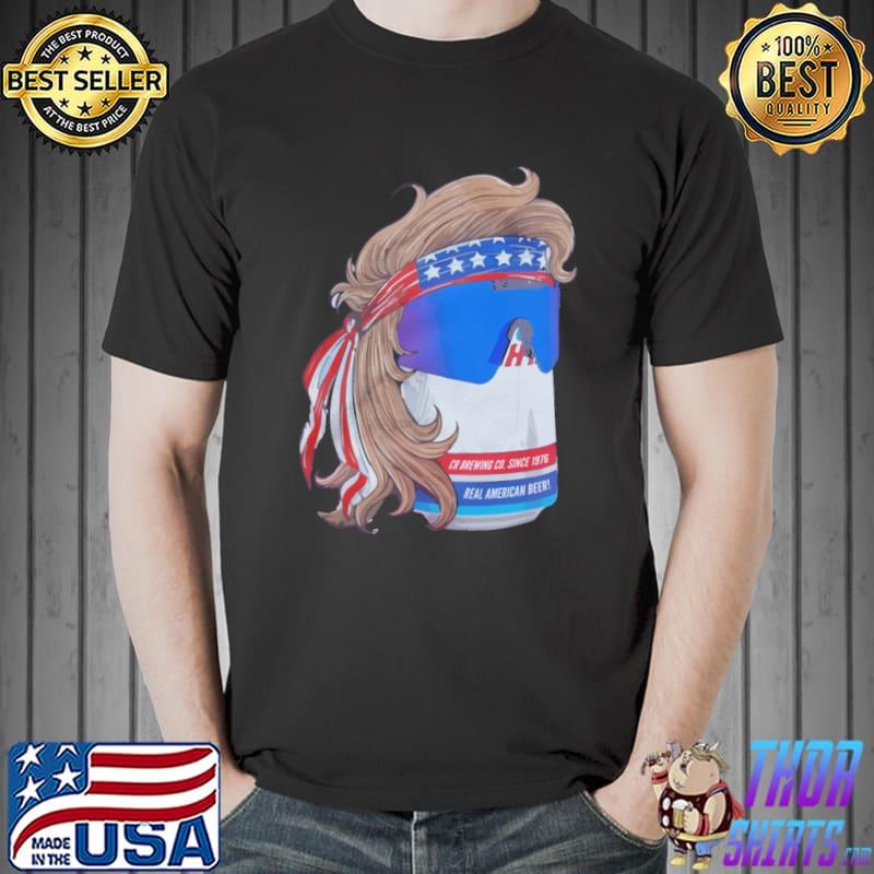 Beer Mullet Real American Beer Shirt