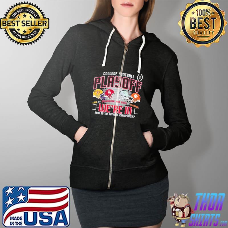 Blue 84 LSU Oklahoma Ohio State Clemson Full Zip Hooded