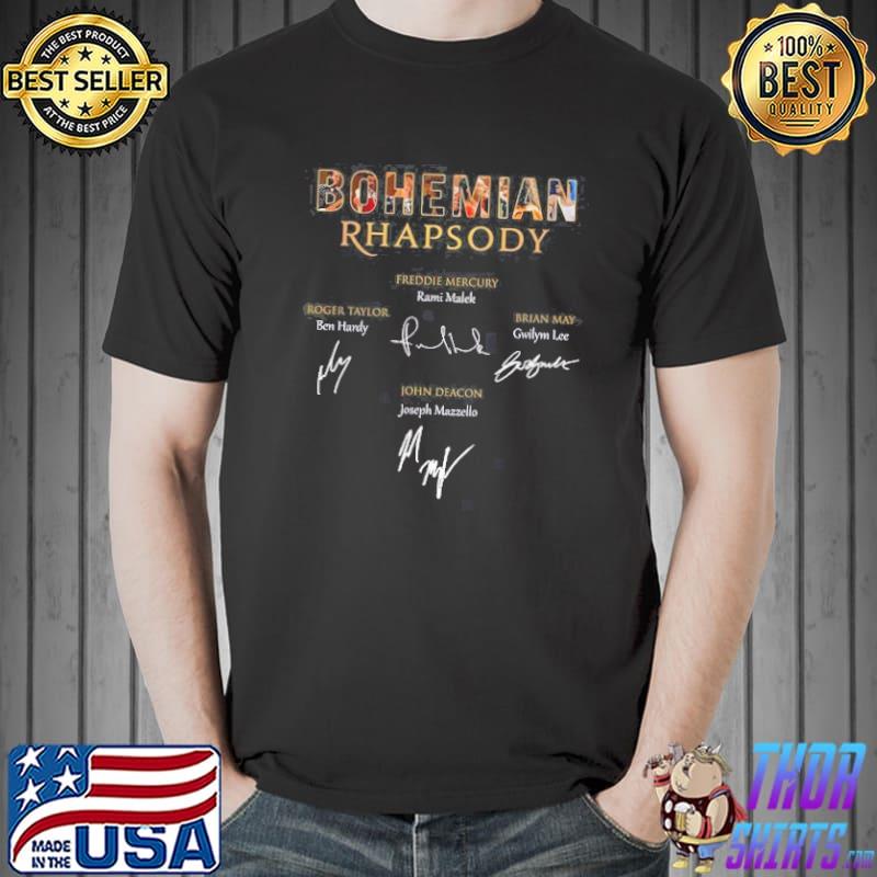 Bohemian Rhapsody Rami Malek Freddie Mercury Shirt