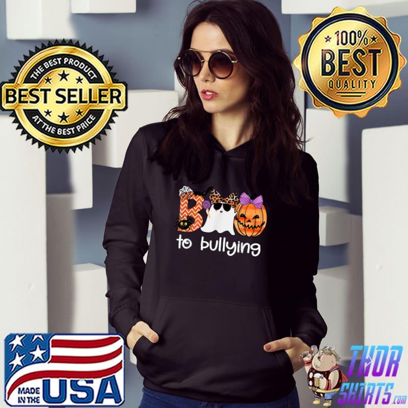 Boo to bullying Be Kind We Wear Orange For Unity Day T-Shirt Hoodie