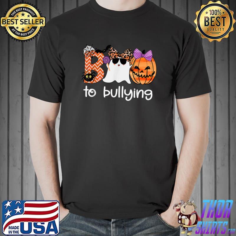 Boo to bullying Be Kind We Wear Orange For Unity Day T-Shirt