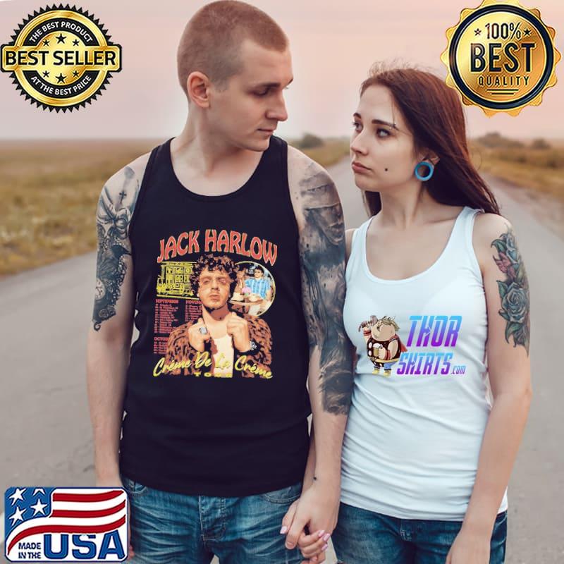Bootleg Jack Harlow 2021 Crème De La Crème Casual Tour Shirt Tank Top