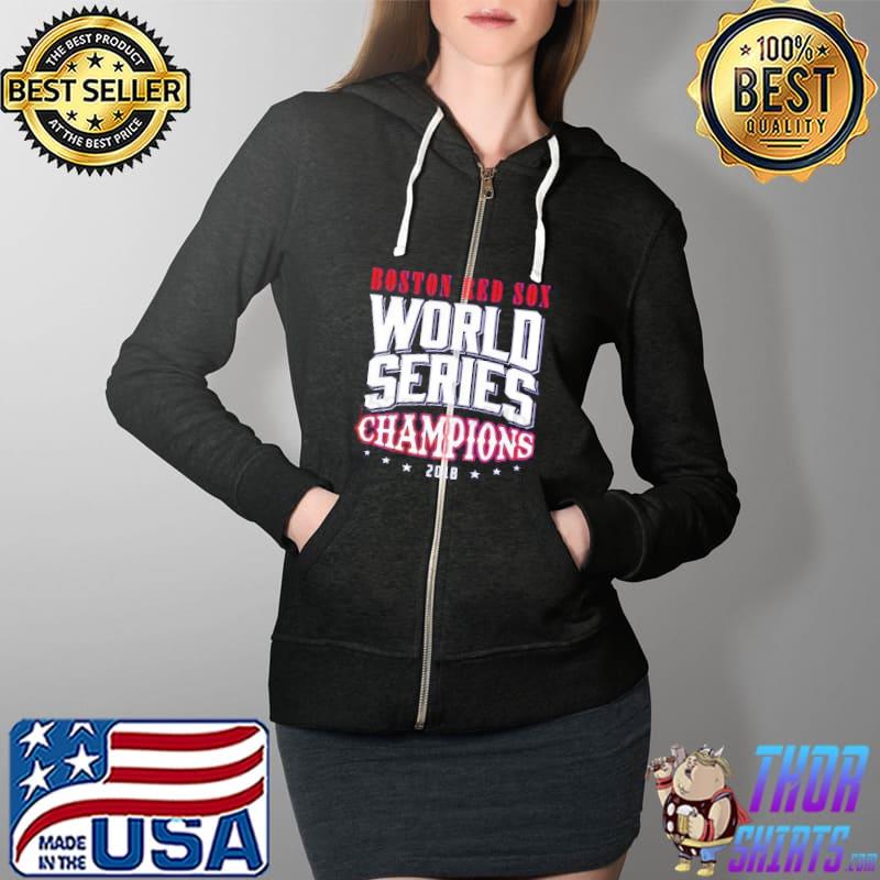 Boston Red Sox World Series Champions 2018 Shirt Full Zip Hooded