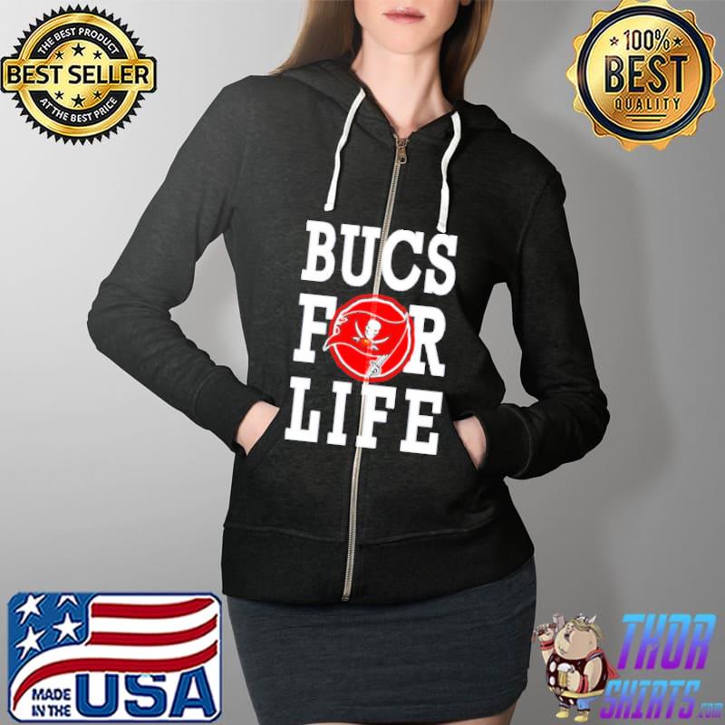 Bucs for life Tampa Bay Buccaneers s Full Zip Hooded
