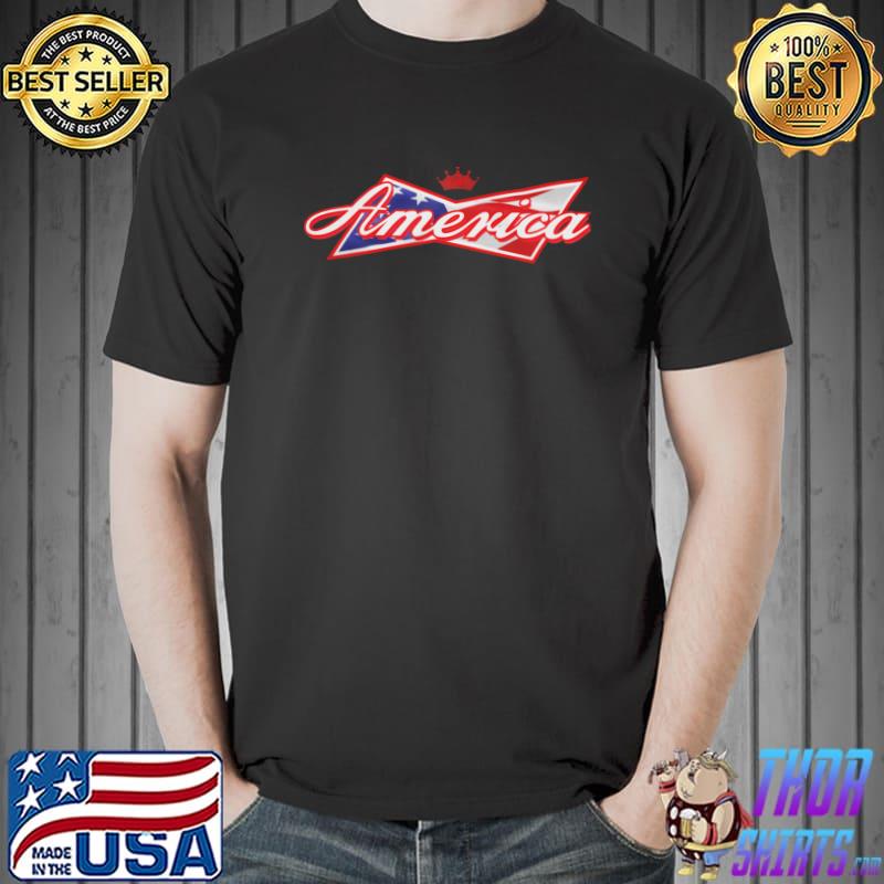 Bud American Flag Shirt