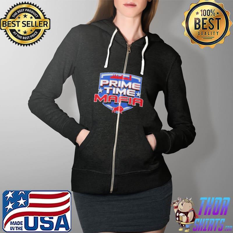 Buffalo Comeback Prime Time Mafia Shirt Full Zip Hooded