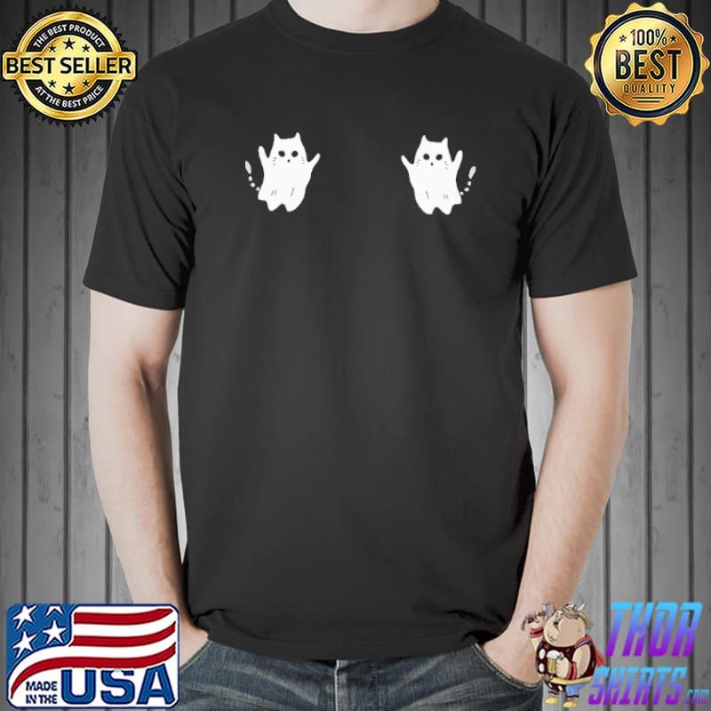 Cat Boobs Halloween Cats Shirt Unisex