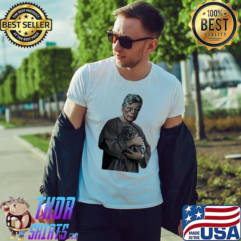 Cat Stephen King Senior Citizen Shirt Unisex