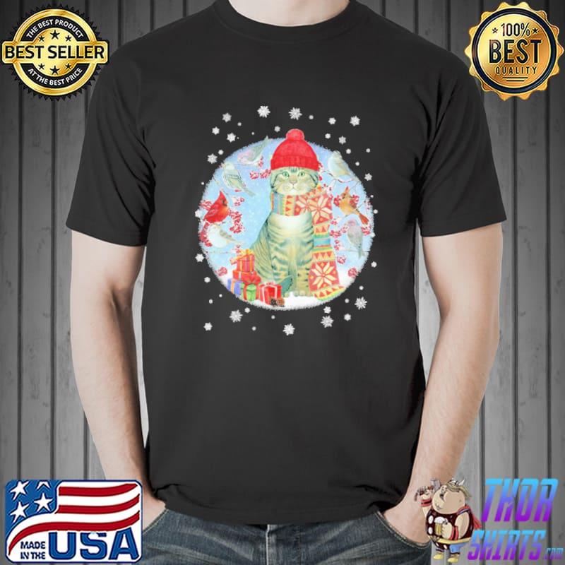 Cat Winter Is Coming Christmas Shirt Unisex