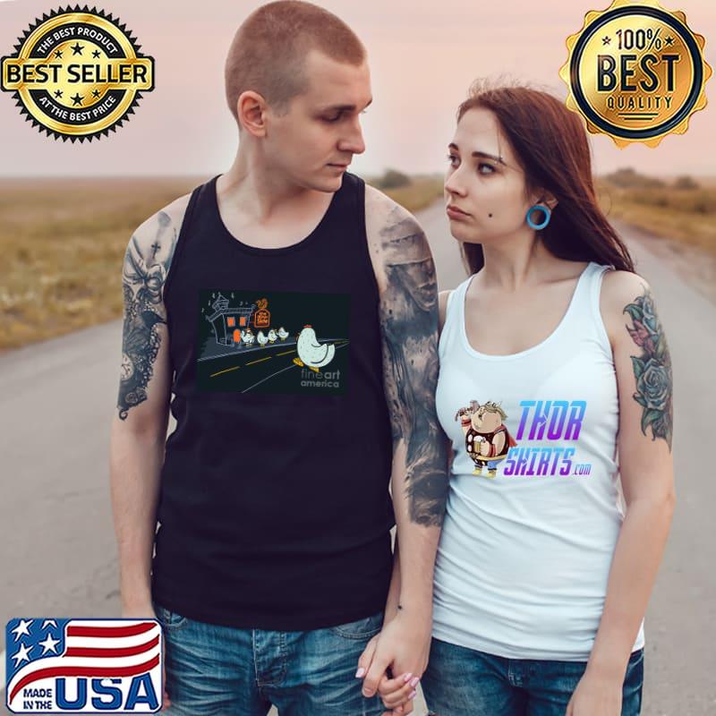 Chickens The Other Side Mitchell Okeeffe Shirt Tank Top