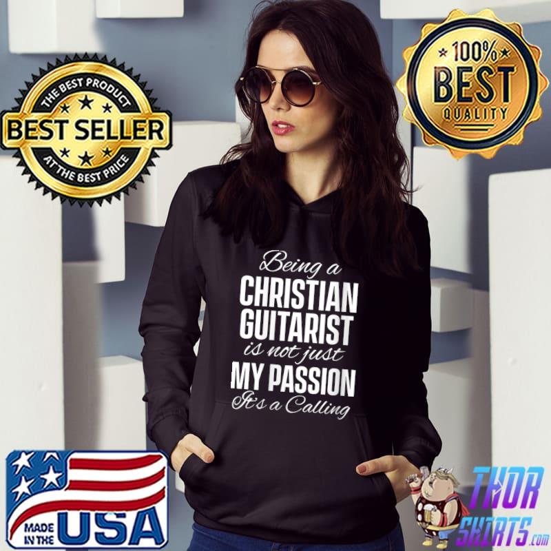 Christian Guitarist Church Worship Guitar Player T-Shirt